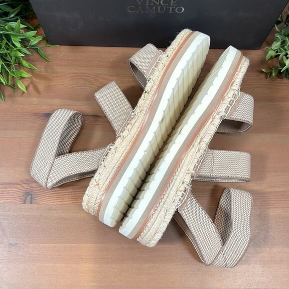 Vince Camuto Kolindia Platform Espadrille Sandals Size 7 - Picture 9 of 12
